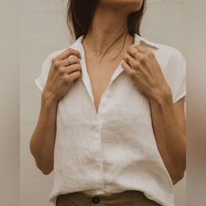 Esby Cindy Top in White